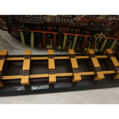 Mould King 13138 Pirates Ship Model Building Blocks Kit Dutchman NEW - Thumbnail 7
