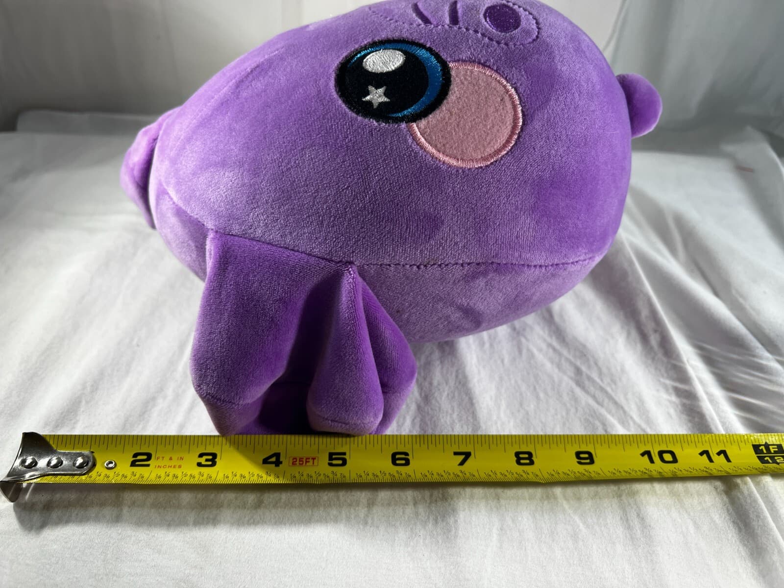 Squeezamals Ellie Purple Elephant Plush Stuffed Animal Toy 2018 Huggable Nice - Thumbnail 14