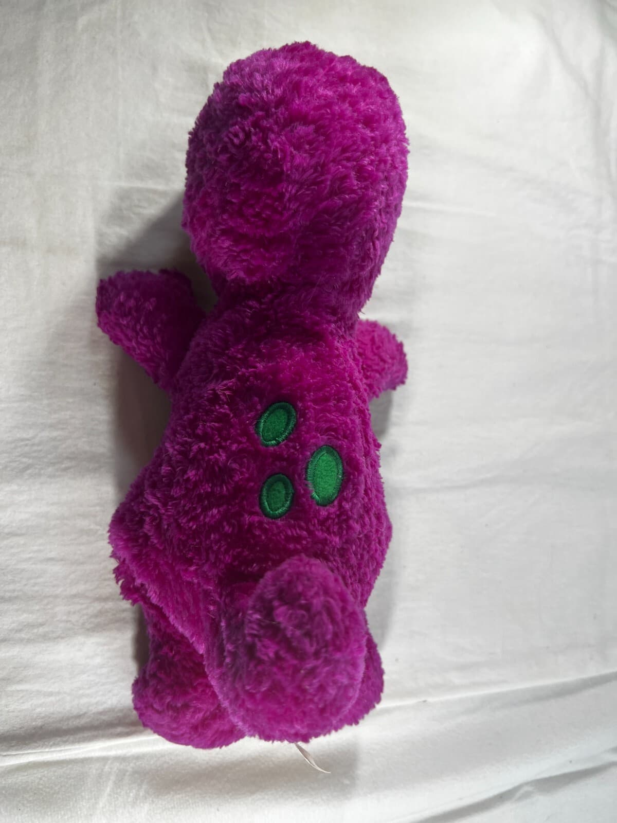 Vintage Barney Plush Open Mouth Lyons Partnership Rare 10" The Purple Dinosaur - Thumbnail 14