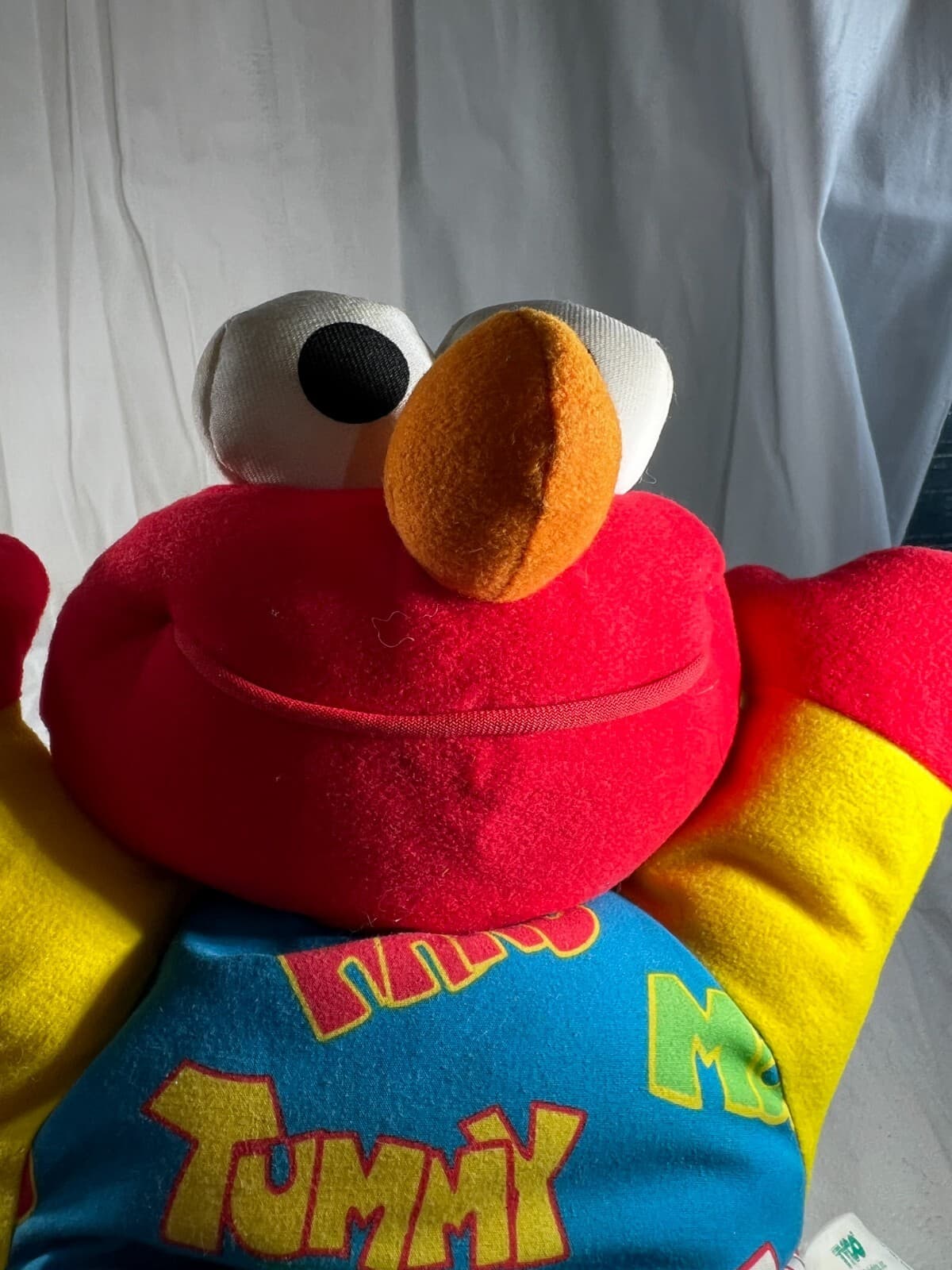 Vintage Teach Me Elmo 1996 Tyco Plush Doll Sesame Street Original 90's Works - Thumbnail 10
