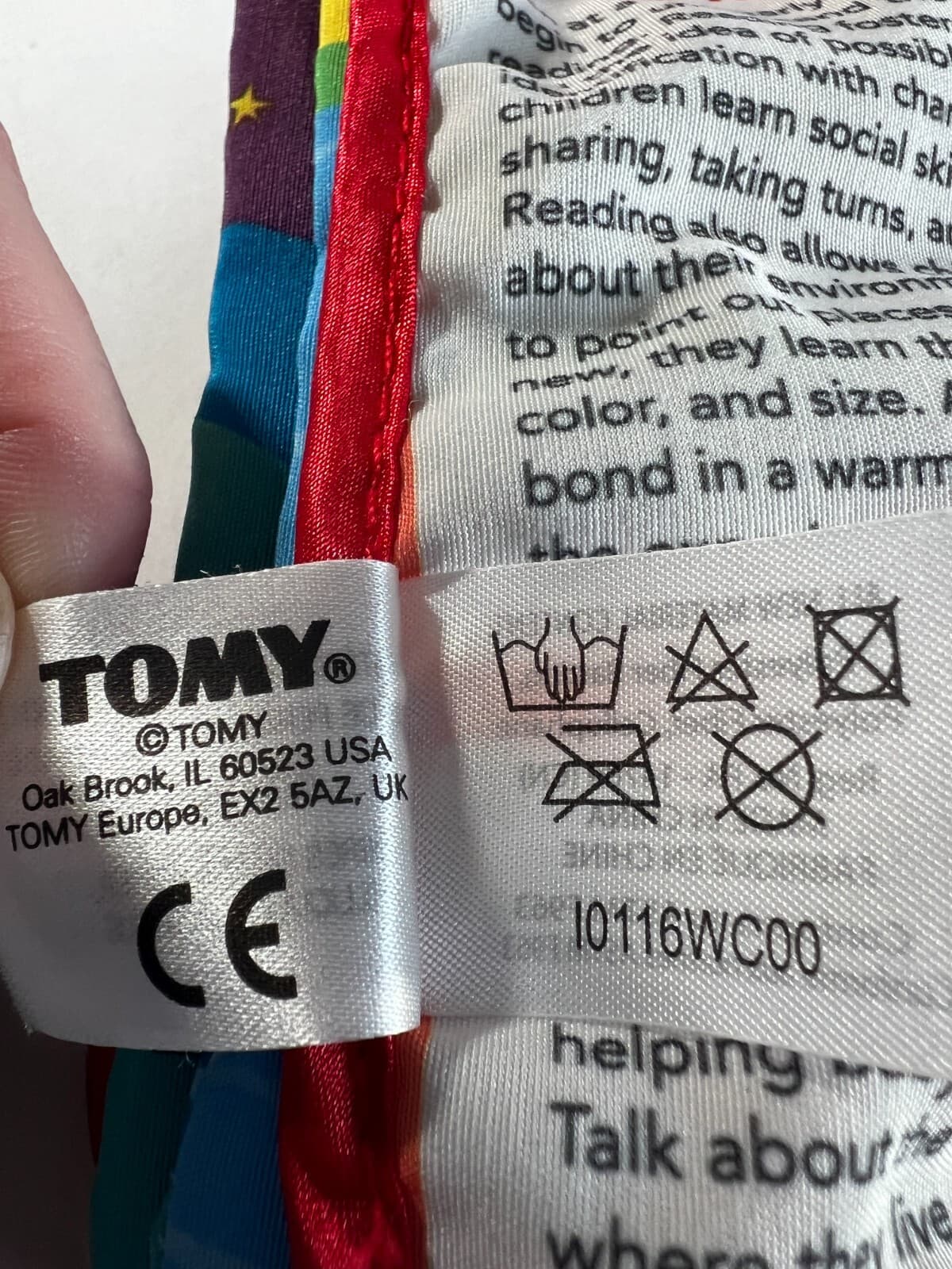 Tomy Lamaze Peek-A-Boo Forest Friend Soft Cloth Crinkle Baby Sensory Infant Book - Thumbnail 14