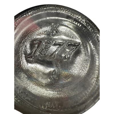 Vintage Glass Wire Closure Jar 1877 Canning With Wire Bail - Thumbnail 6