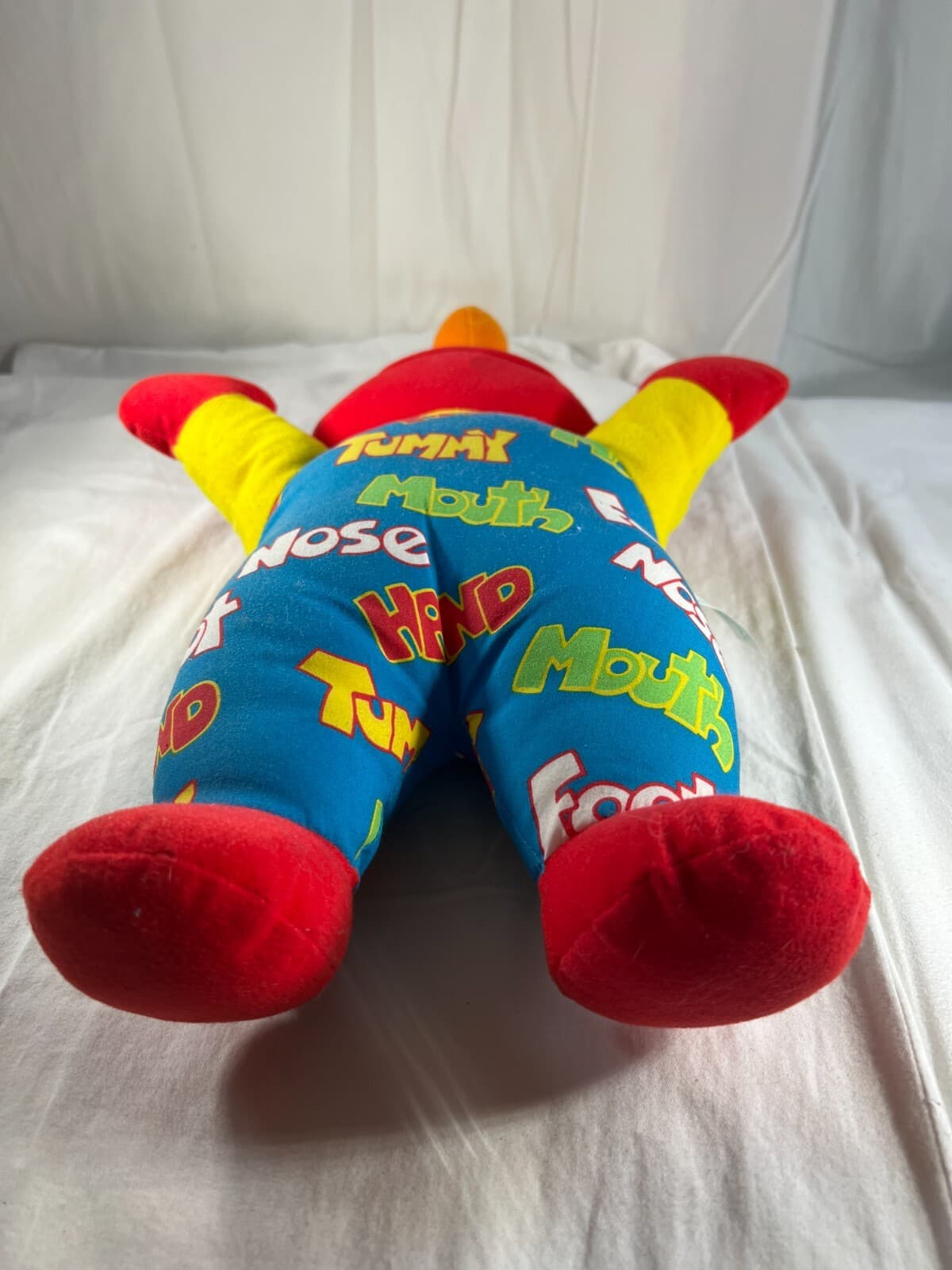 Vintage Teach Me Elmo 1996 Tyco Plush Doll Sesame Street Original 90's Works - Thumbnail 4
