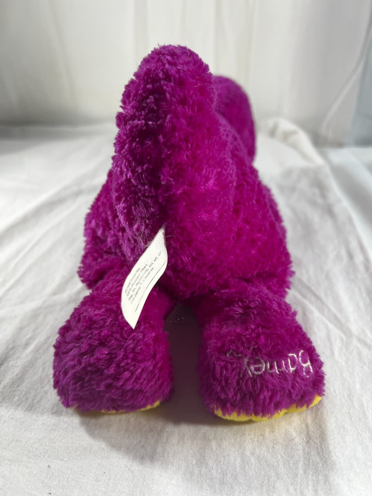 Vintage Barney Plush Open Mouth Lyons Partnership Rare 10" The Purple Dinosaur - Thumbnail 15