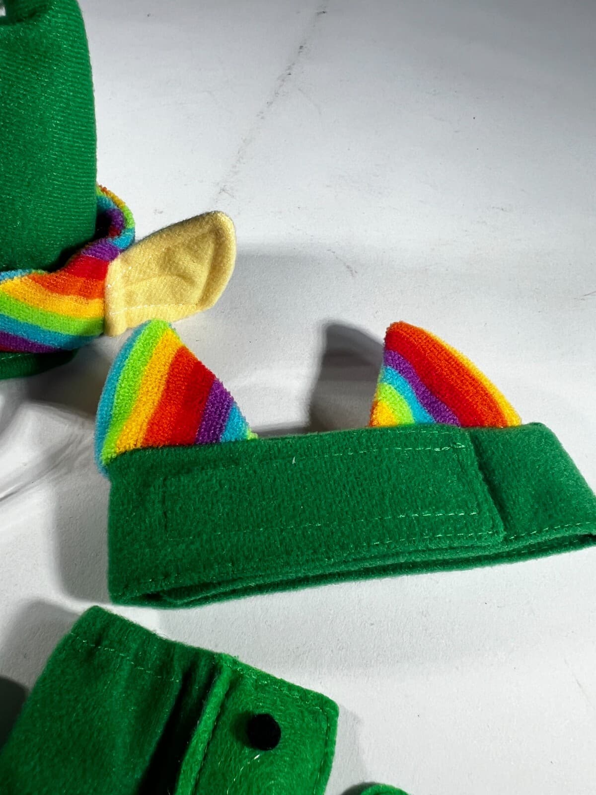 NEW Cat Christmas Elf Costume Kitten Size Small 4 pieces Outfit Pet Holiday - Thumbnail 7