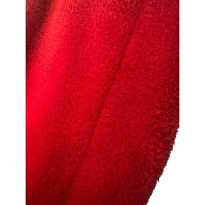 VICTORIA'S SECRET Cozy Plush Sherpa Hooded Robe Red Fleece Bathrobe - Thumbnail 8