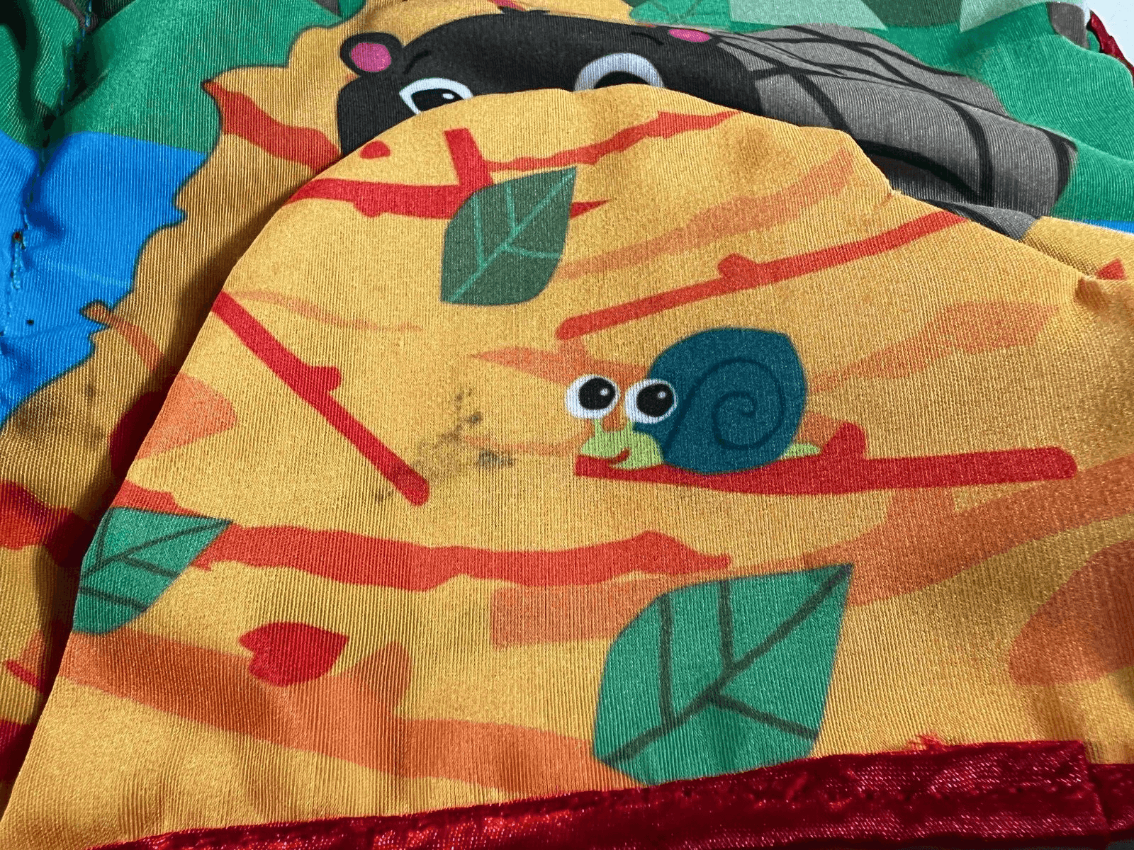 Tomy Lamaze Peek-A-Boo Forest Friend Soft Cloth Crinkle Baby Sensory Infant Book - Thumbnail 10