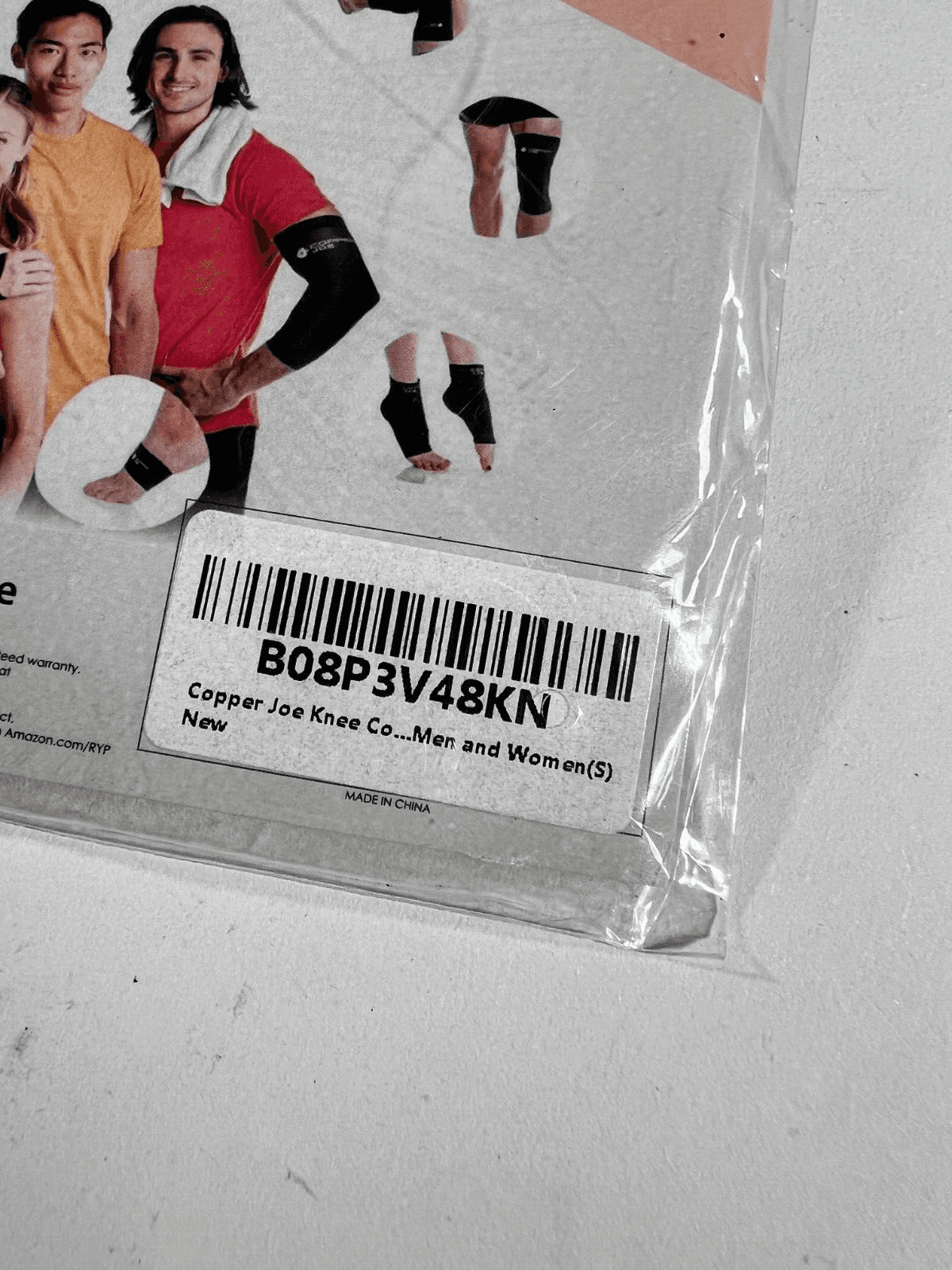 NEW Copper Joe Knee Compression Sleeve Small One 1 Pack Unisex Men Women Sealed - Thumbnail 5