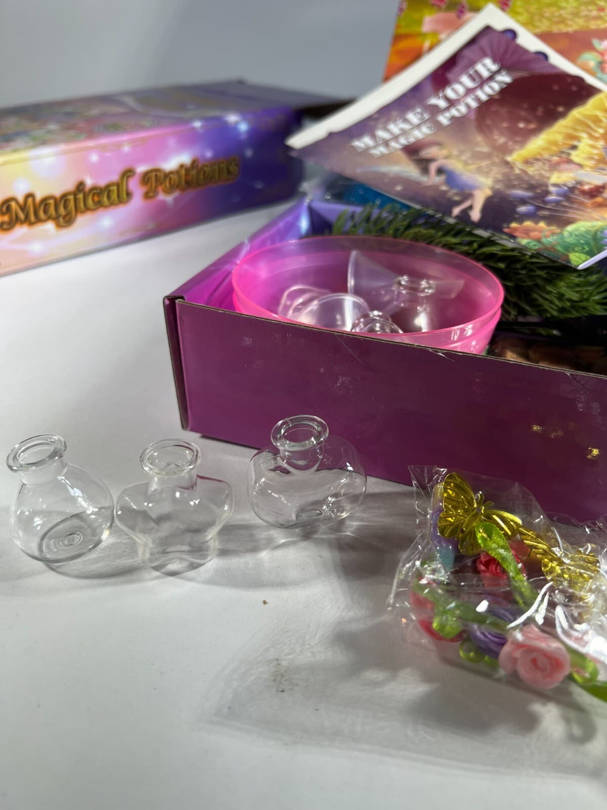 Magic Fairy Potion Kit Make 20 Bottles Wizard Crystal Craft DIY for Kids Girls - Thumbnail 23