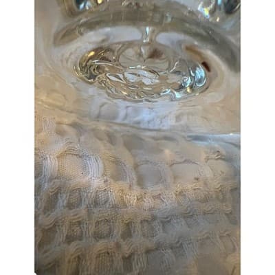 Vintage Lenox Crystal Gallery Line White Opalescent Vase - Thumbnail 11