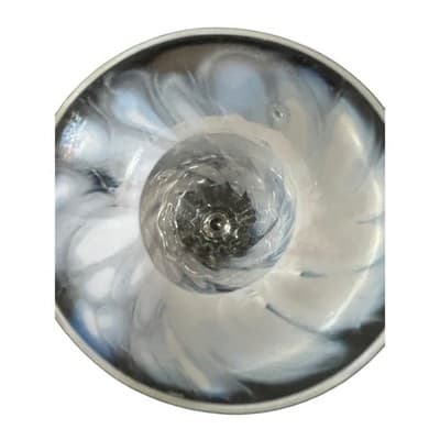 Vintage Lenox Crystal Gallery Line White Opalescent Vase - Thumbnail 14