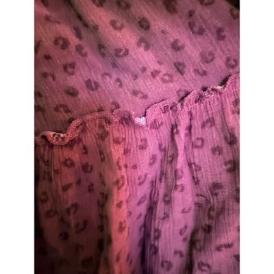 Hippie Rose Women's Mini Skirt Medium Wide Elastic Scrunch Waistband - Thumbnail 5
