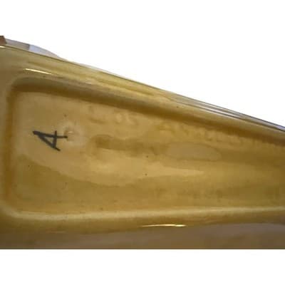 Vintage Ceramic Cheese & Cracker Serving Dish Tray Los Angeles Potteries MCM - Thumbnail 2