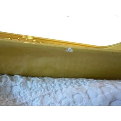 Vintage Ceramic Cheese & Cracker Serving Dish Tray Los Angeles Potteries MCM - Thumbnail 6
