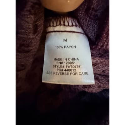 Hippie Rose Women's Mini Skirt Medium Wide Elastic Scrunch Waistband - Thumbnail 12
