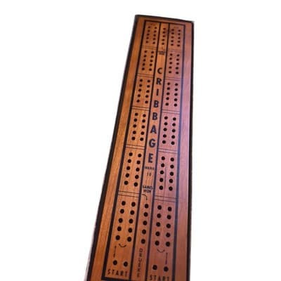 Vintage DRUEKE Cribbige Board Wooden Game - Thumbnail 2