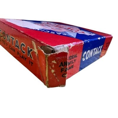 Vintage CONTACK Board Game 1939 Original Box Complete All Pieces Instructions - Thumbnail 15