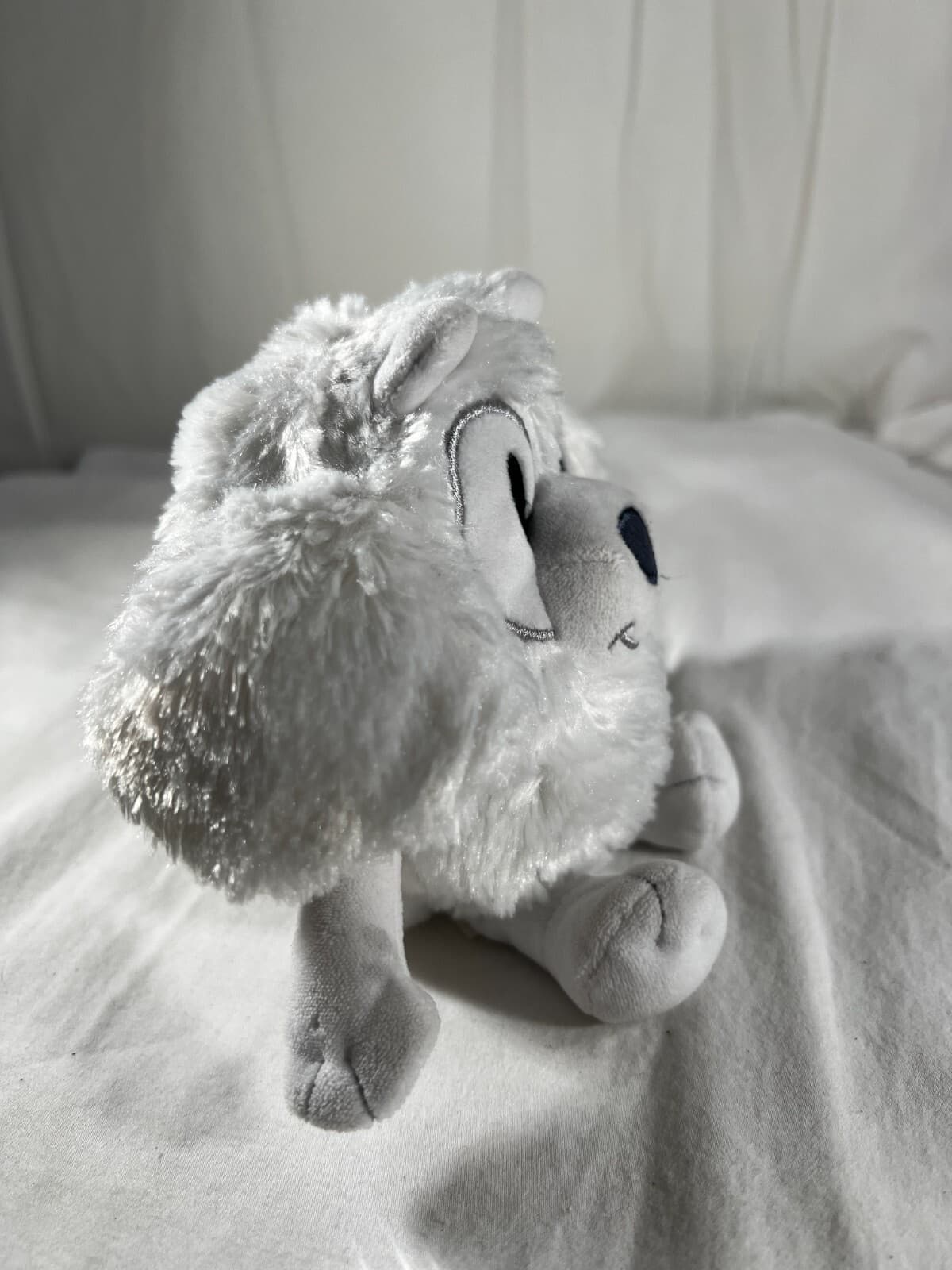 Bluey Friends LILA 2018 Plush Stuffed Animal Toy 6" Dog Moose Nice White - Thumbnail 7