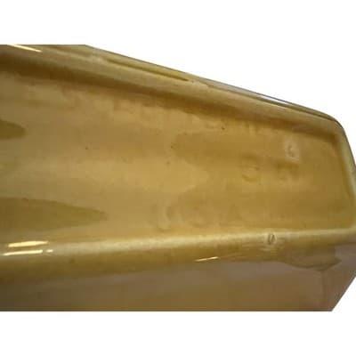 Vintage Ceramic Cheese & Cracker Serving Dish Tray Los Angeles Potteries MCM - Thumbnail 4
