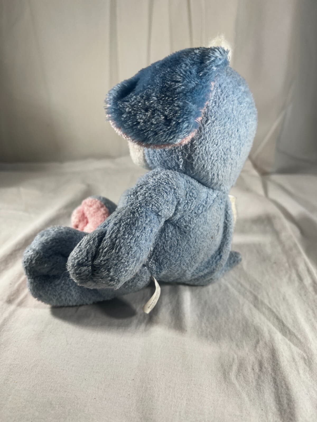 Vintage 2002 Playmates Toys WG Pets Blue Bunny Plush Animal Stuffed Toys Nice - Thumbnail 7