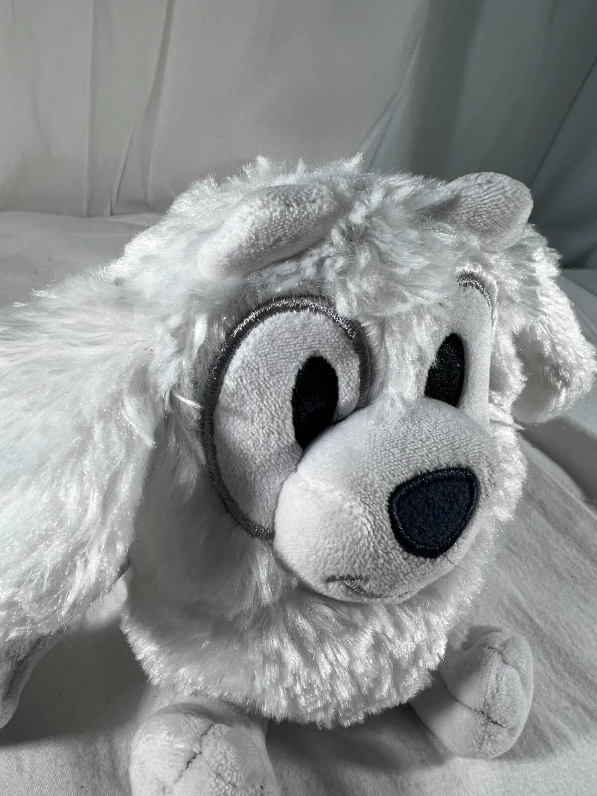 Bluey Friends LILA 2018 Plush Stuffed Animal Toy 6" Dog Moose Nice White - Thumbnail 5