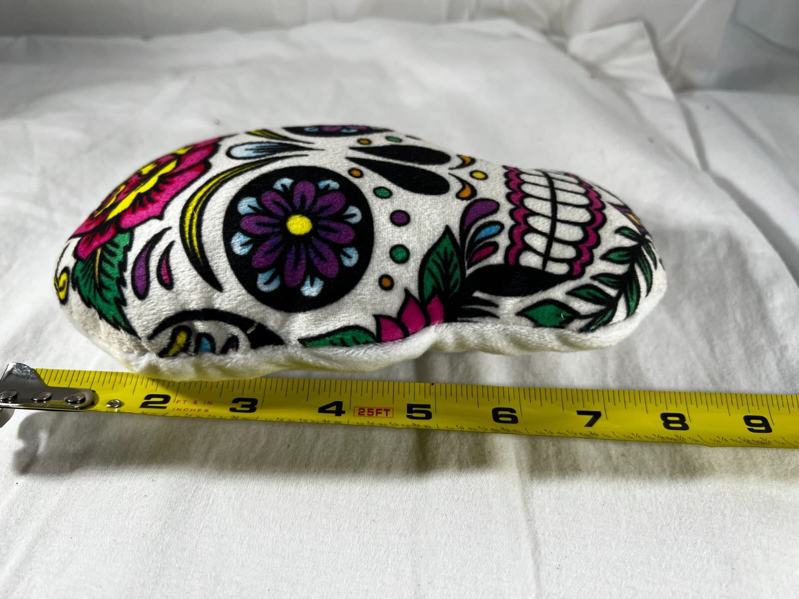 Day of the Dead New Orleans Mardi Gras Plush Skull Detailed Colors Design Nice - Thumbnail 6