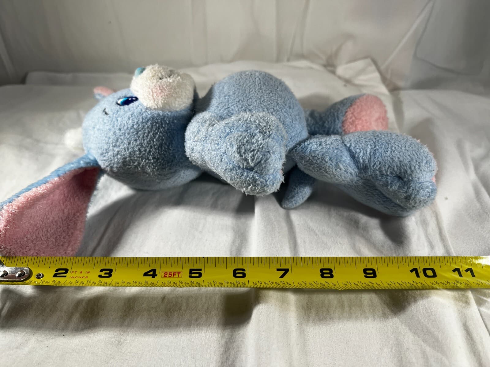 Vintage 2002 Playmates Toys WG Pets Blue Bunny Plush Animal Stuffed Toys Nice - Thumbnail 15