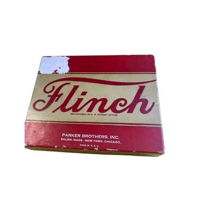 Vintage FLINCH Parker Bros Card Game Complete in Original Box - Thumbnail 3