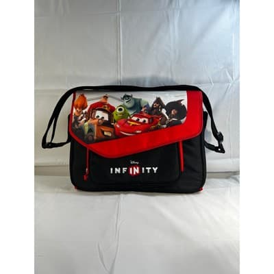 Disney Infinity Game Figure Carrying Case Messenger Bag Pixar Cars Monsters Inc. - Thumbnail 3