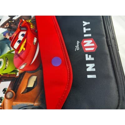 Disney Infinity Game Figure Carrying Case Messenger Bag Pixar Cars Monsters Inc. - Thumbnail 5