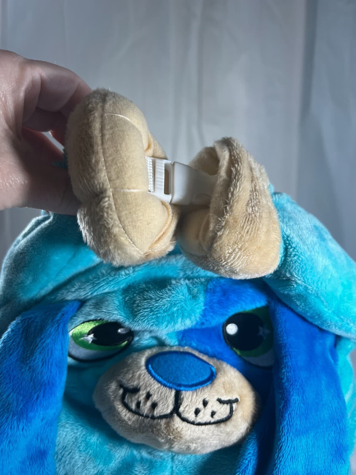 Lunch Pets Puppy Dog Blue Insulated Kids Lunch Bag Plush Animal Combo WCT Nice - Thumbnail 5