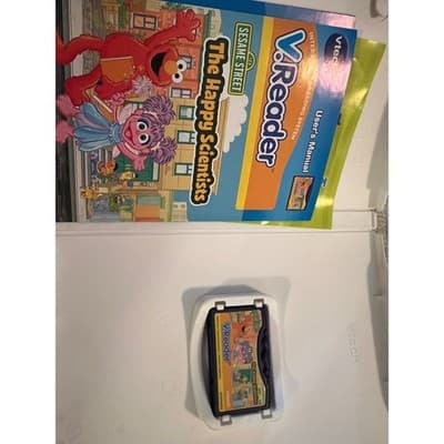 VTech VReader Sesame Street Happy Scientist EUC - Thumbnail 4