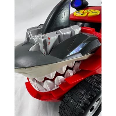Jawsome Adventure Force Jammer Red Shark Truck Lights Sounds Works Action Car - Thumbnail 13