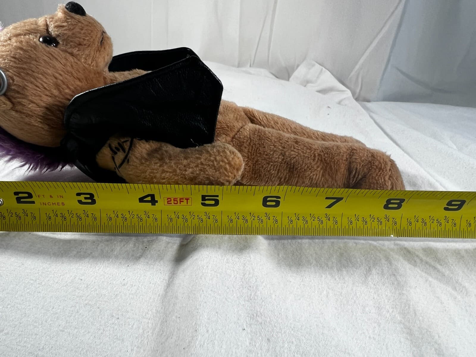 Herrington Teddy Bears Hard Rock Cafe Bear Plush Live Love Rock Leather Vest 8" - Thumbnail 14