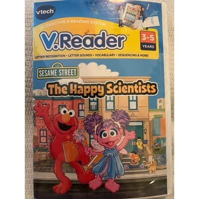 NEW VTech VReader Sesame Street Happy Scientist - Thumbnail 2