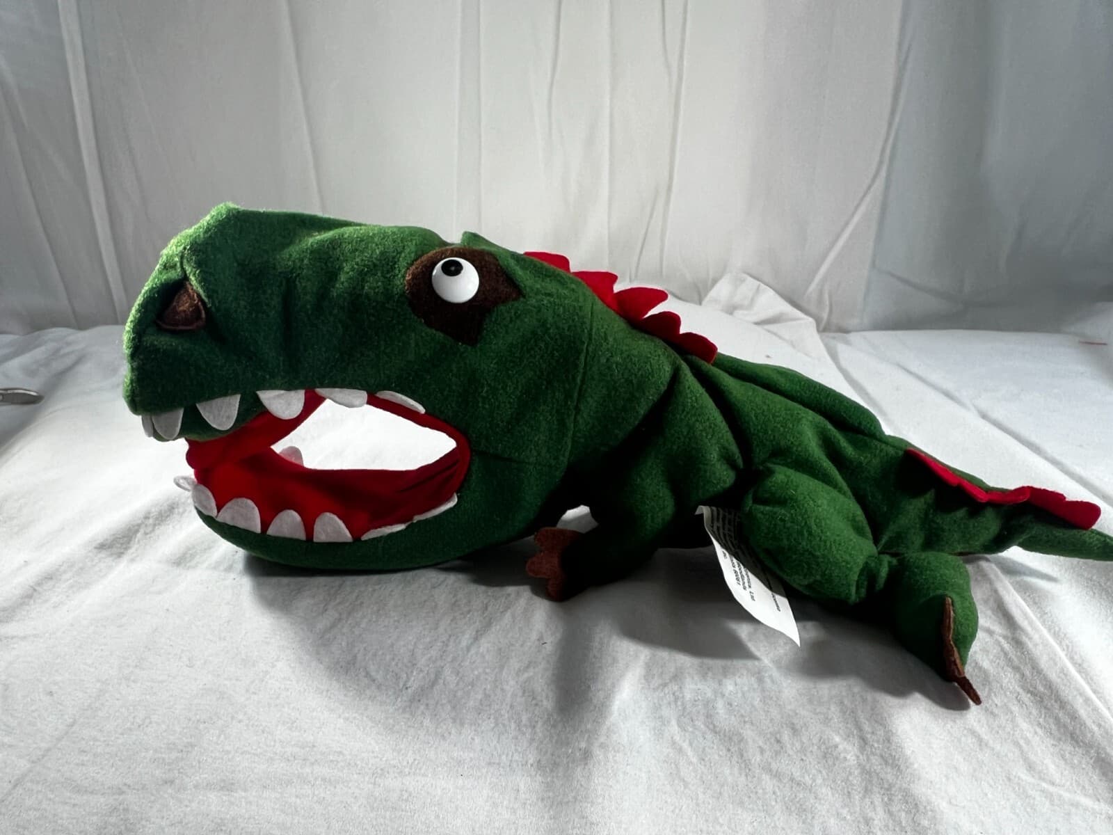 Vintage Tiger Electronics Takara Dinosaur Dino Snapper Plush Stuffed Toy 2000 - Thumbnail 8