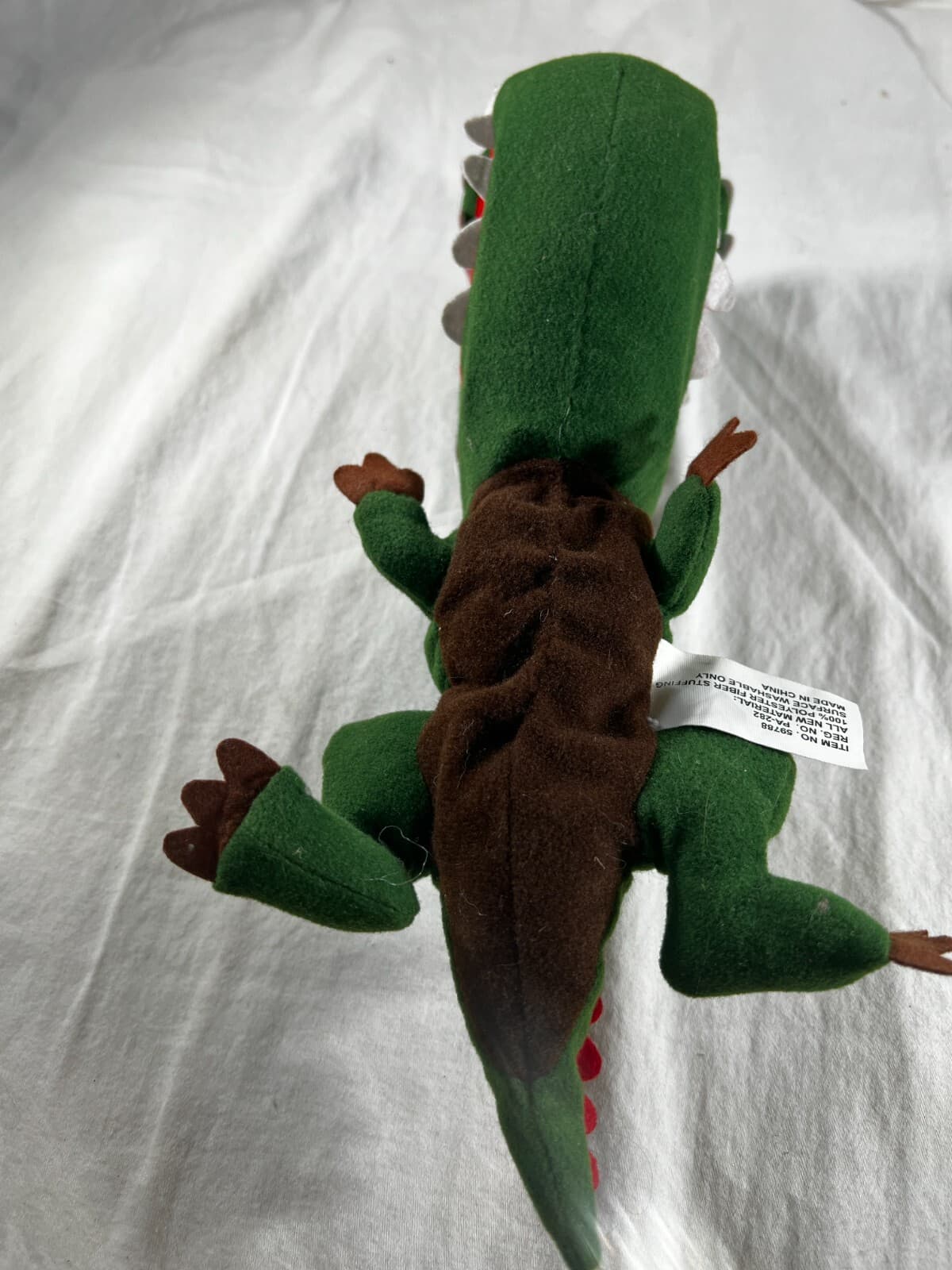 Vintage Tiger Electronics Takara Dinosaur Dino Snapper Plush Stuffed Toy 2000 - Thumbnail 9