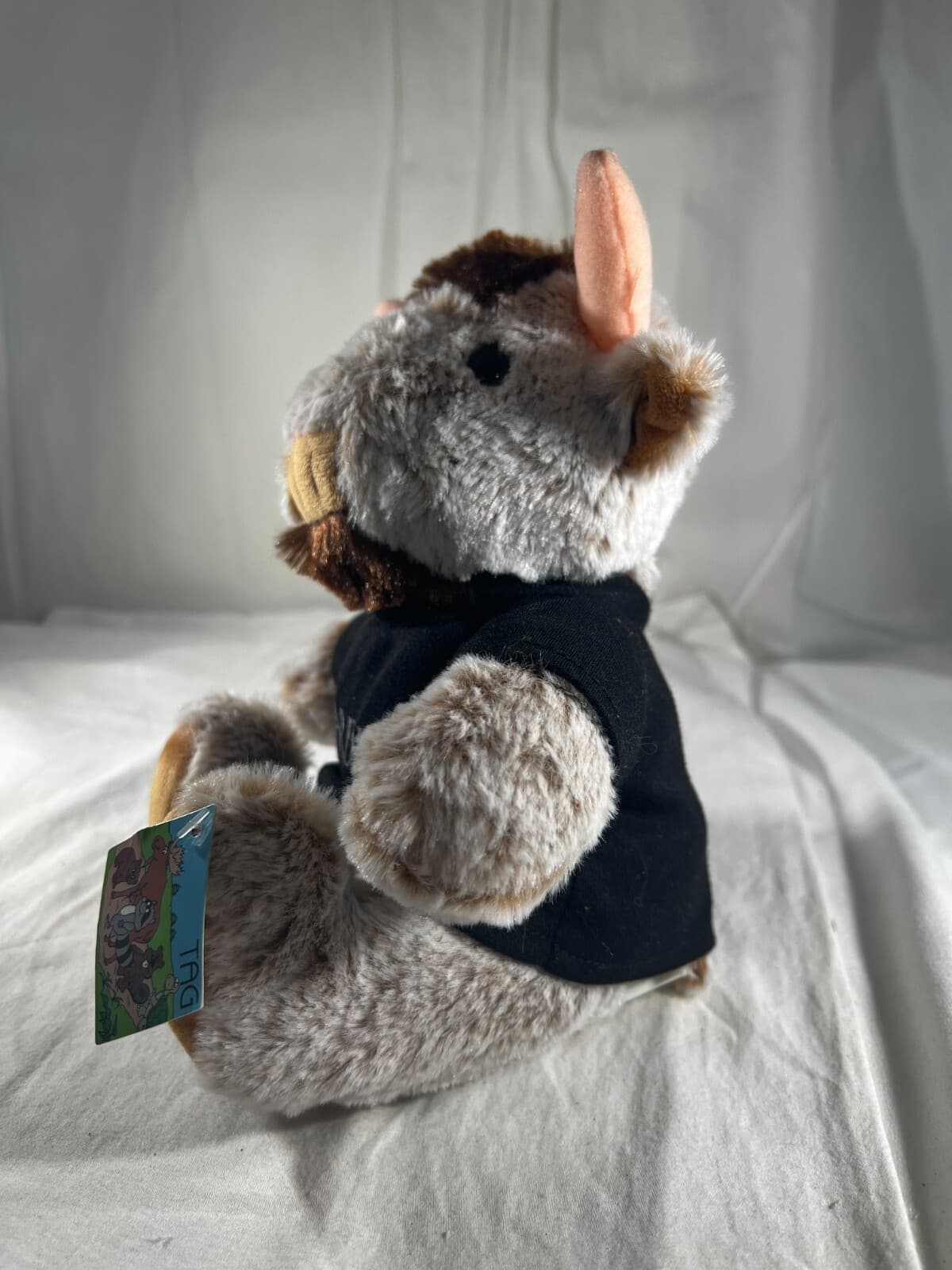 NWT Tag Glenky's Buffalo Alexon Plush Stuffed Animal Toy wearing Harding T-shirt - Thumbnail 2