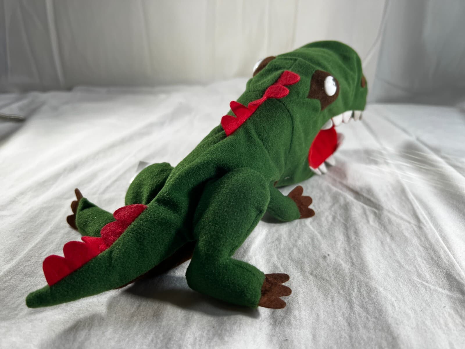 Vintage Tiger Electronics Takara Dinosaur Dino Snapper Plush Stuffed Toy 2000 - Thumbnail 6