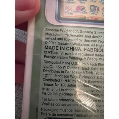 NEW VTech VReader Sesame Street Happy Scientist - Thumbnail 5