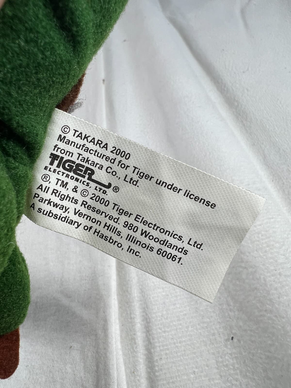 Vintage Tiger Electronics Takara Dinosaur Dino Snapper Plush Stuffed Toy 2000 - Thumbnail 11
