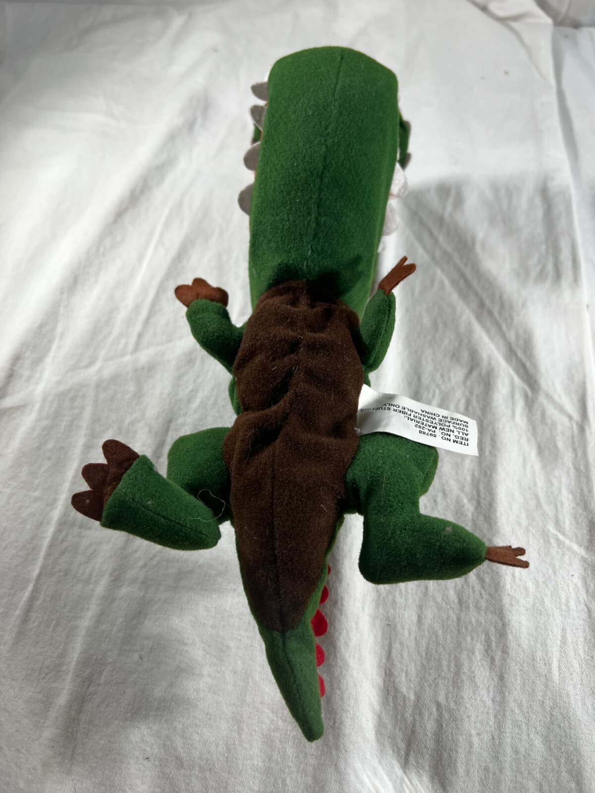 Vintage Tiger Electronics Takara Dinosaur Dino Snapper Plush Stuffed Toy 2000 - Thumbnail 10