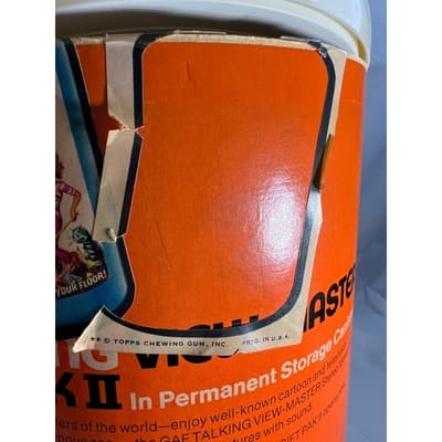 Vintage Gaf Talking View-Master Gift Pak II - Storage Canister Only View Master - Thumbnail 18