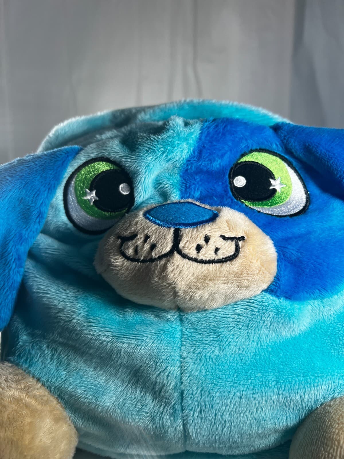 Lunch Pets Puppy Dog Blue Insulated Kids Lunch Bag Plush Animal Combo WCT Nice - Thumbnail 3