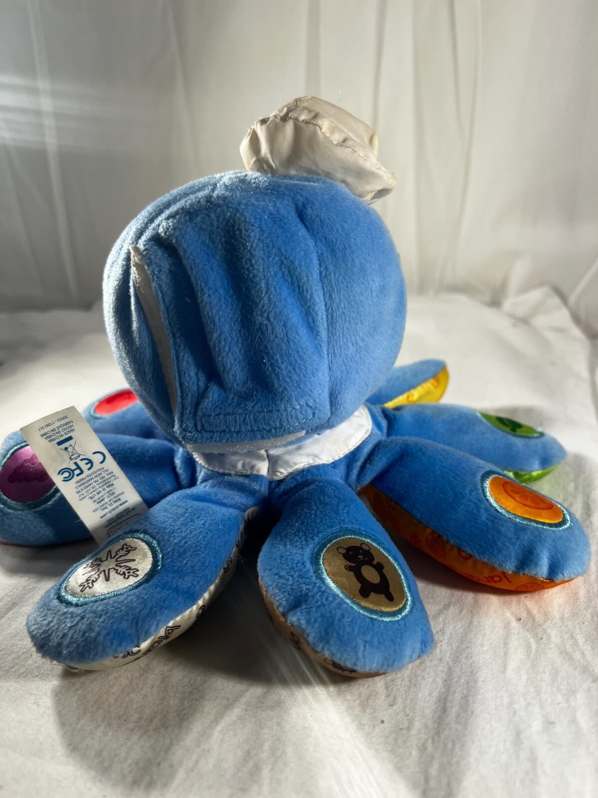 Octopus Baby Einstein Multilanguage Develop Plush Toy English Spanish French - Thumbnail 2