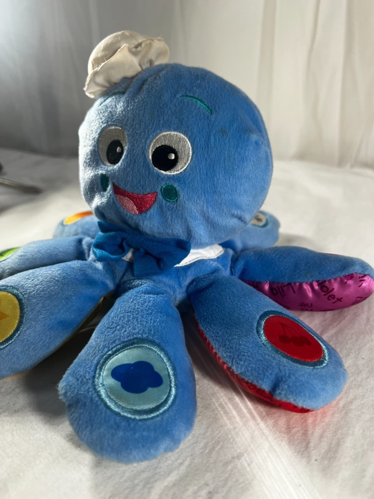 Octopus Baby Einstein Multilanguage Develop Plush Toy English Spanish French - Thumbnail 8