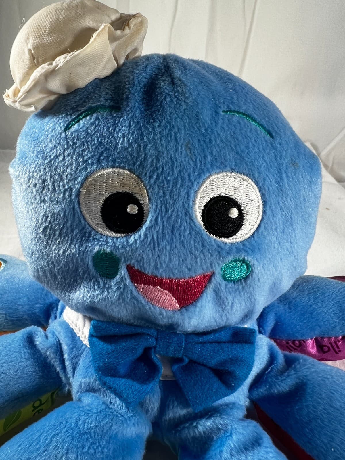 Octopus Baby Einstein Multilanguage Develop Plush Toy English Spanish French - Thumbnail 4