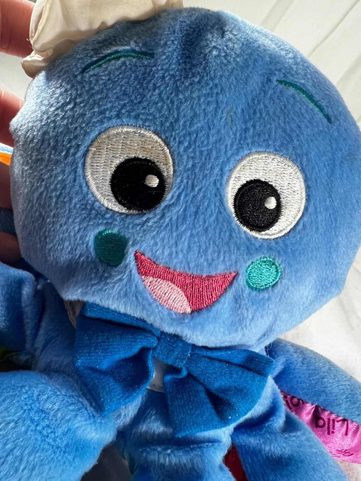 Octopus Baby Einstein Multilanguage Develop Plush Toy English Spanish French - Thumbnail 5