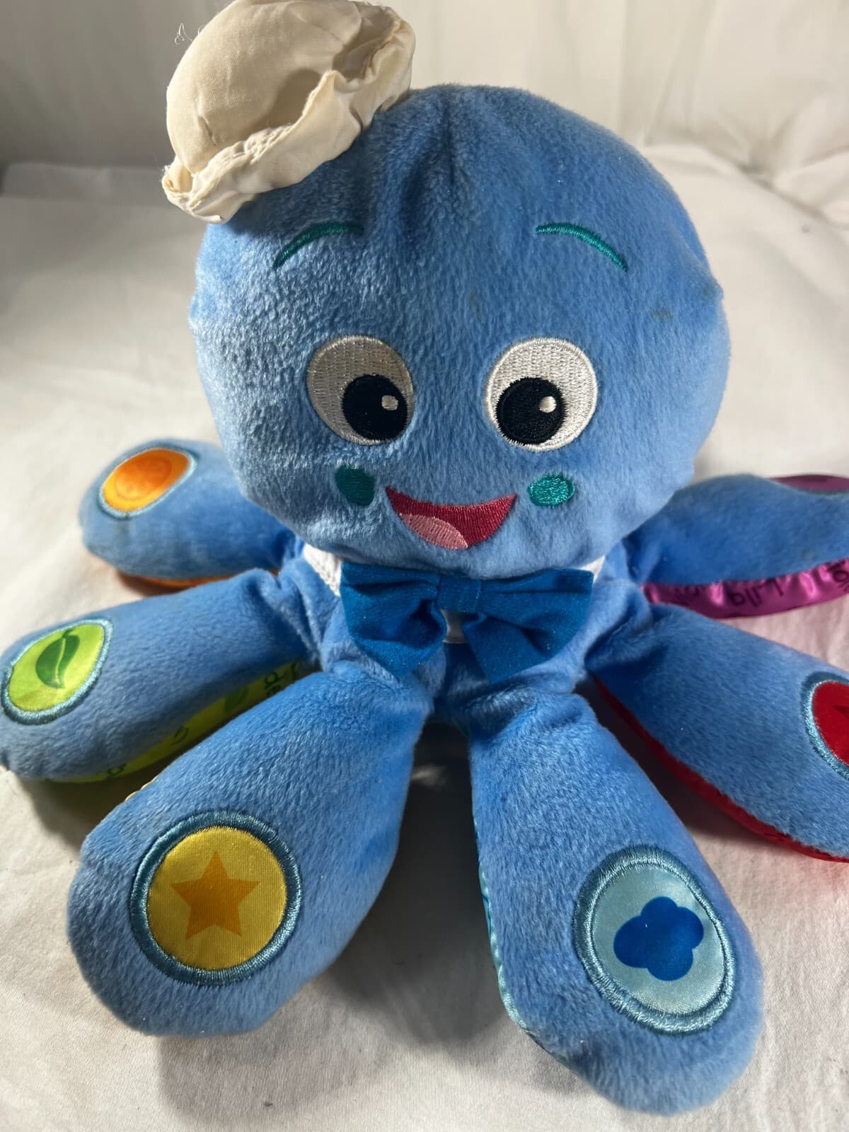 Octopus Baby Einstein Multilanguage Develop Plush Toy English Spanish French - Thumbnail 3