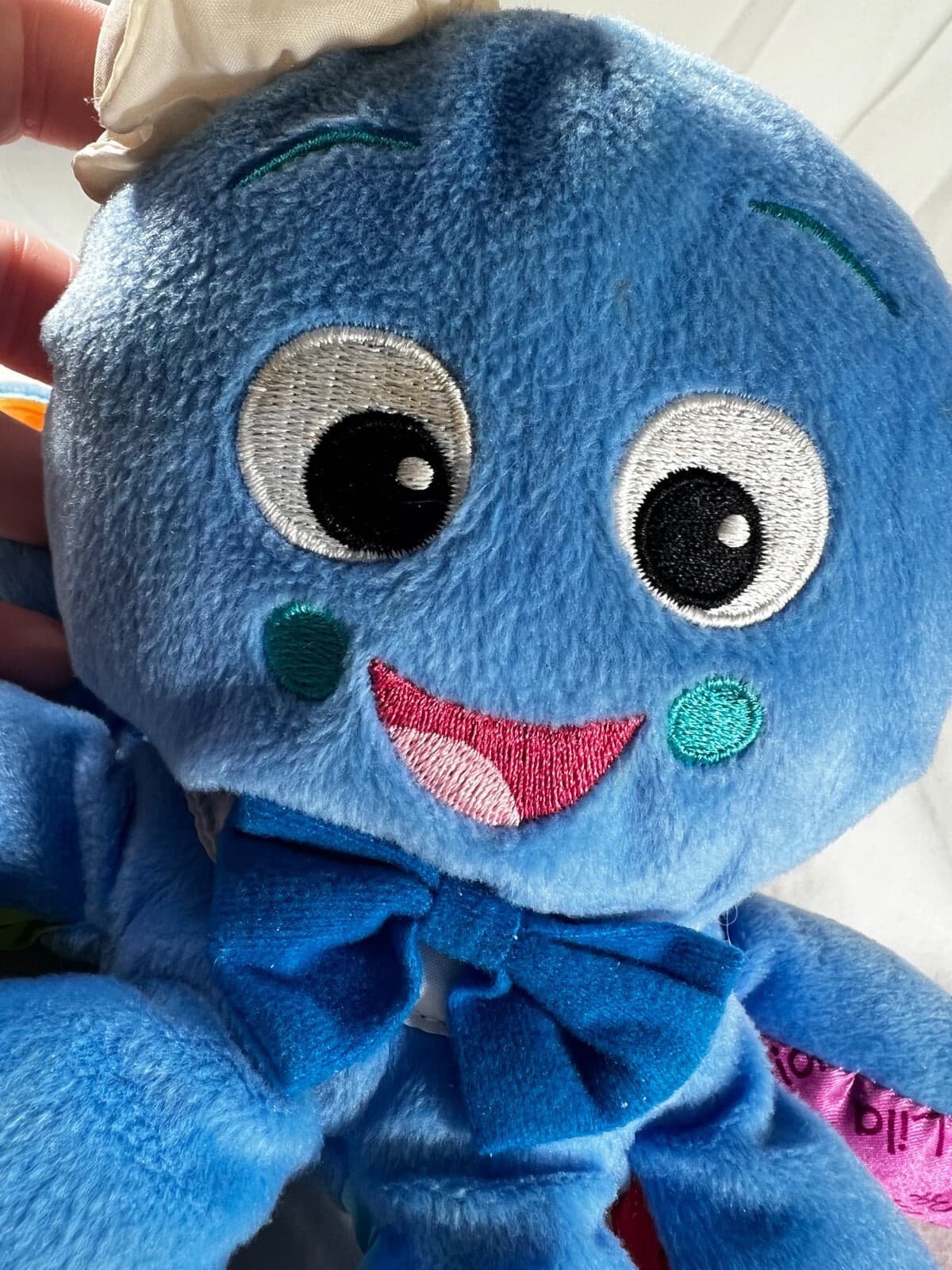 Octopus Baby Einstein Multilanguage Develop Plush Toy English Spanish French - Thumbnail 6